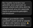 Bazı hayatlar kurtardınız, bazı gelecekler alındı sayenizde