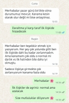 Herşey çok yolunda gitti ben ilk ilişkide dahi bu kadar zorlanmadım.